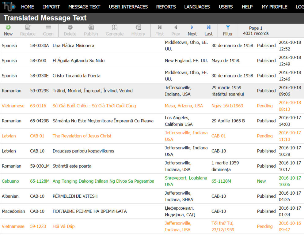 Message Hub Mobile Update - Cloverdale Bibleway
