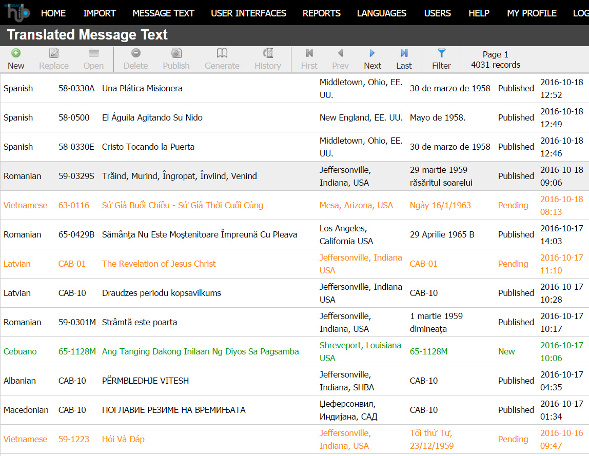 Message Hub Mobile Update Cloverdale Bibleway