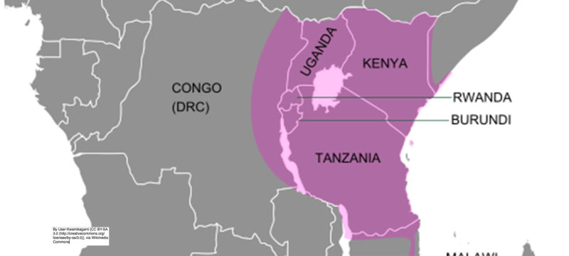 Swahili area map