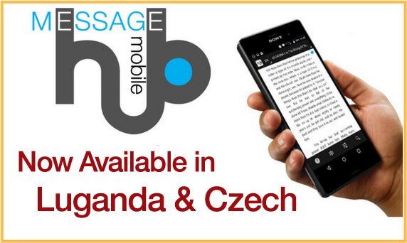 Luganda and Czech Languages Released on Message Hub Mobile