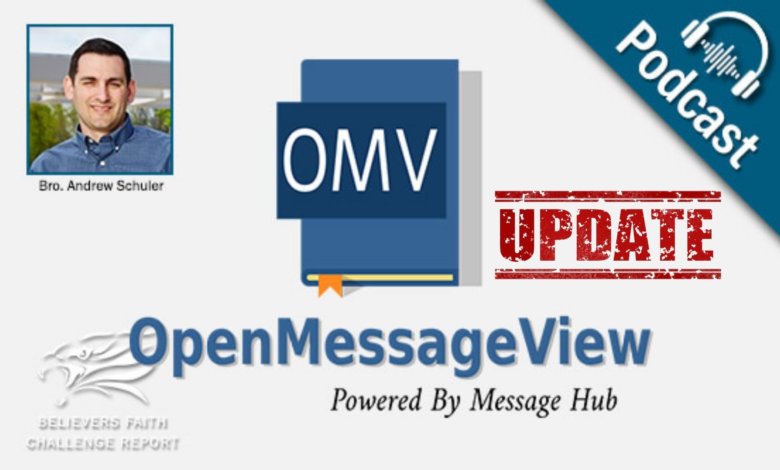 Open Message view update podcast
