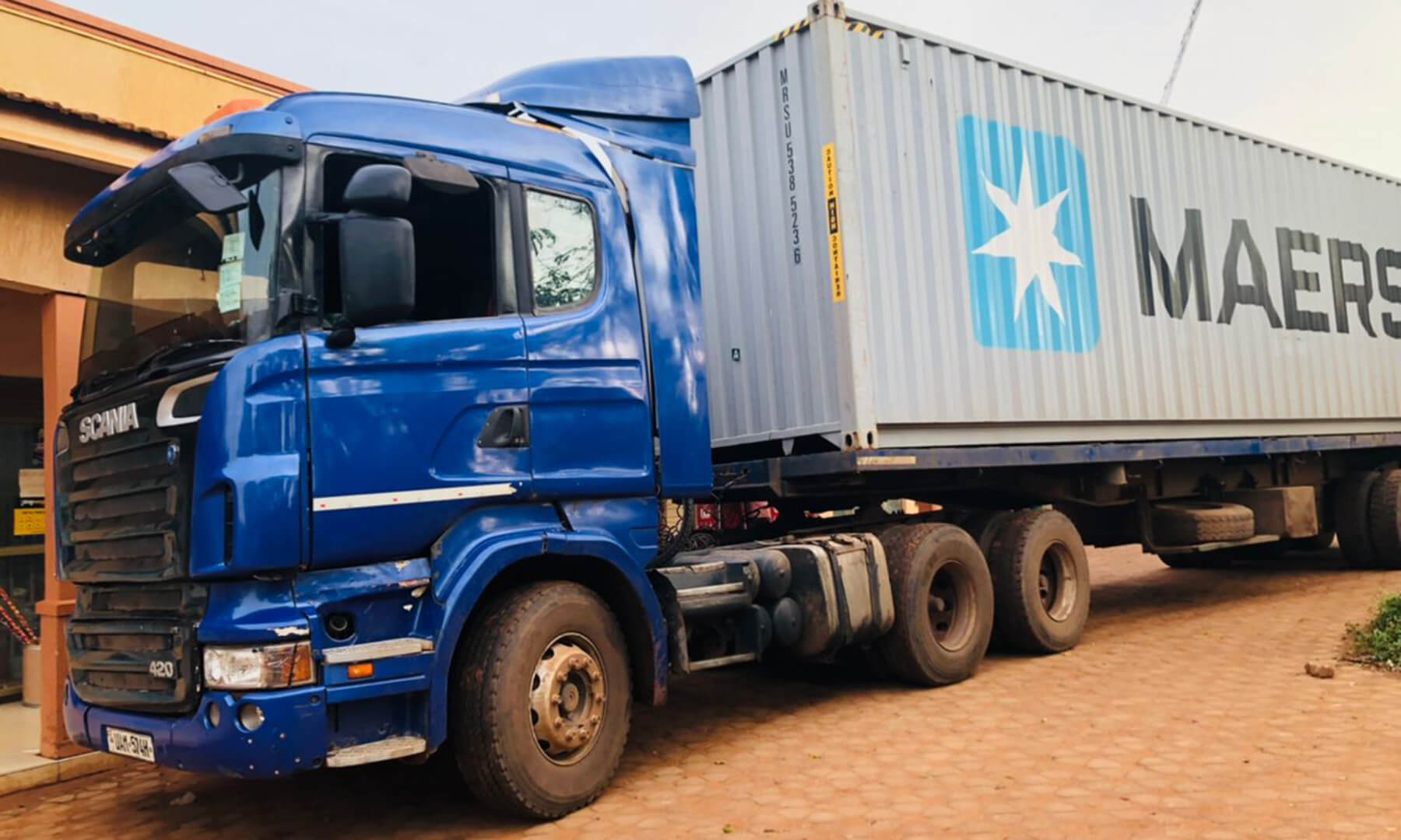 Container of Books and Bibles Arrives in Uganda