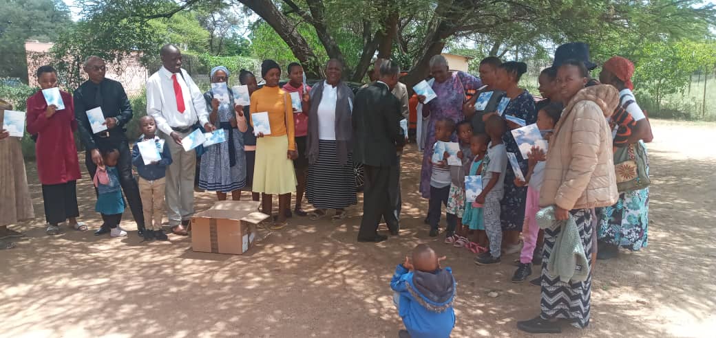 Translation: Believers in Botswana receive Message books in local language!